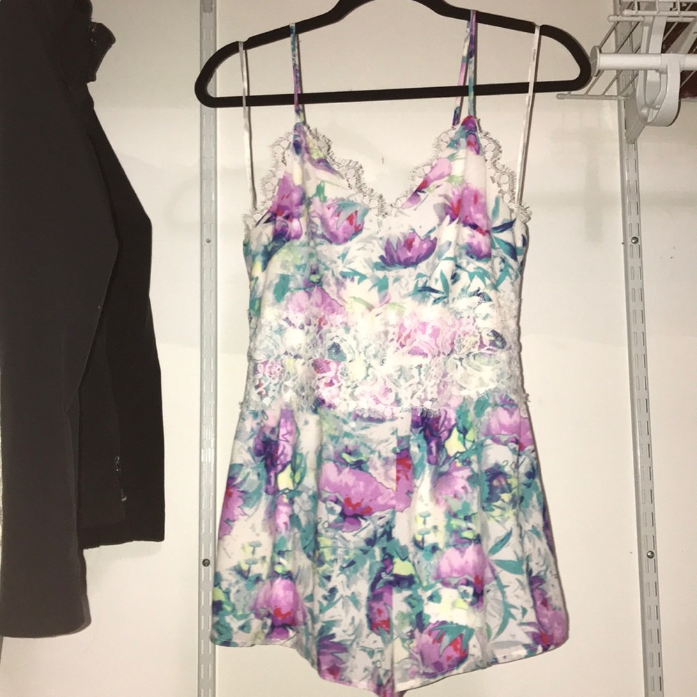 Floral romper